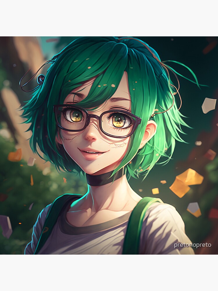 Share more than 59 green hair anime girl - in.eteachers