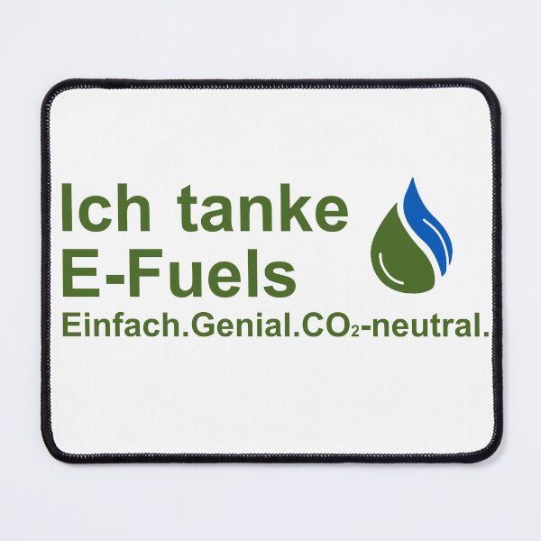 Item preview, I fill up with e-fuels Simply.Ingenious.CO2-neutral. designed and sold by Oberlaender.