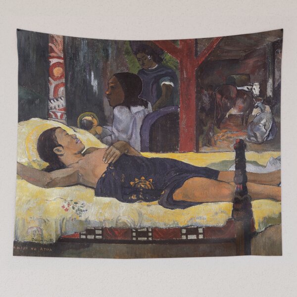 Artikelvorschau, Paul Gauguins „Die Geburt Christi“ (1896) entworfen und verkauft von Gallery-Wending.