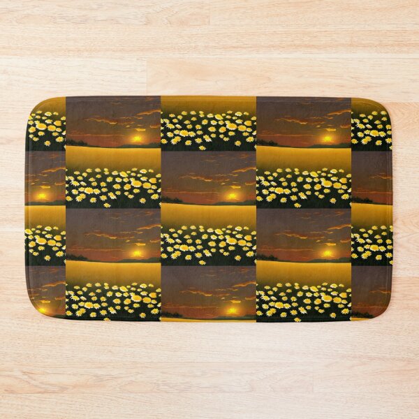 Item preview, Daisy sunset wallpaper designed and sold by gramizzia.