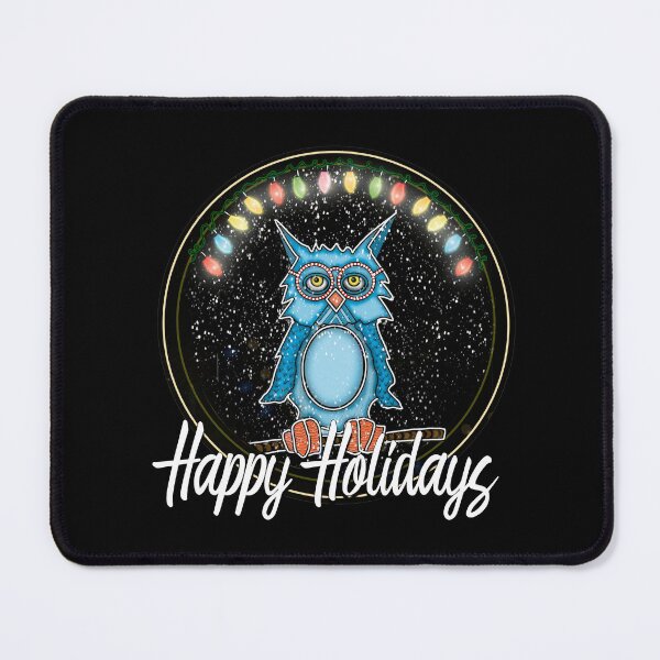 Item preview, Copy of Happy Holidays... Owls.. designed and sold by AtelierFafard.