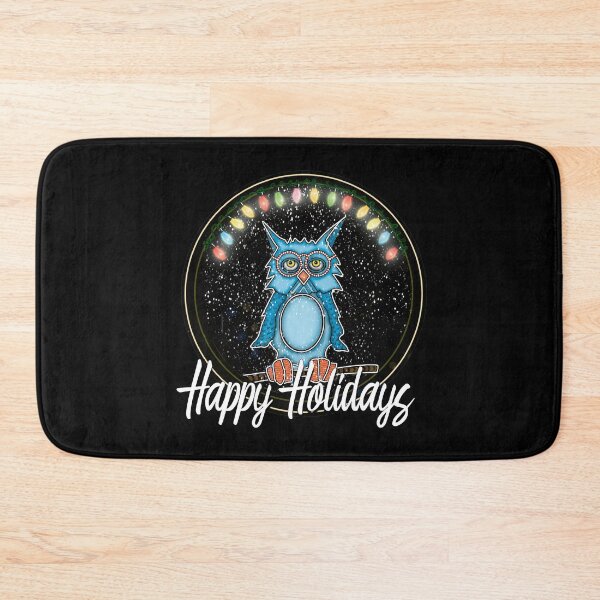 Item preview, Copy of Happy Holidays... Owls.. designed and sold by AtelierFafard.
