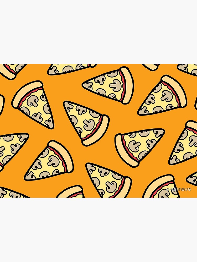 Mushroom Pizza Pattern by evannave