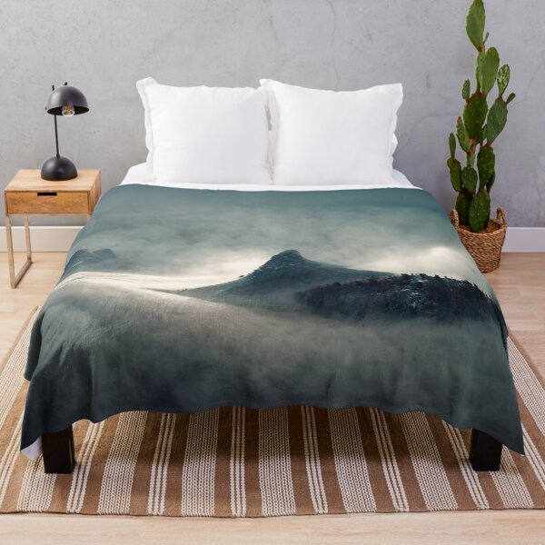 Item preview, Tree Covered Mountain Covered by Dense Fog #2 designed and sold by Galviato.