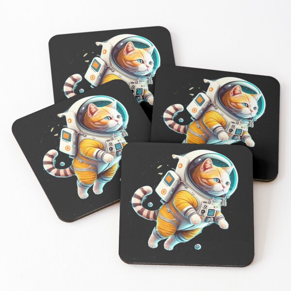 Item preview, ap lang space cat - astronaut cat designed and sold by khaledahmed6249.