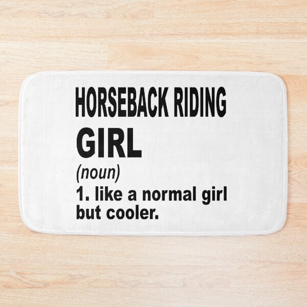 Item preview, Horseback Riding girl Definition,Horseback Riding Girl Like A Normal Girl But Cooler designed and sold by Dogs Geeky⭐⭐⭐⭐⭐.