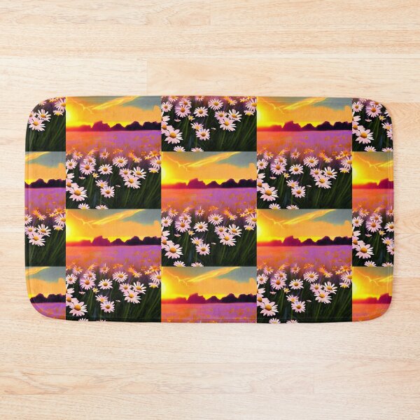 Item preview, Daisy sunset wallpaper designed and sold by gramizzia.