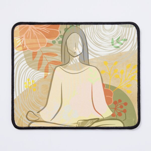 Item preview, Namaste yoga relaxing boho artwork  designed and sold by TipTopTapo.
