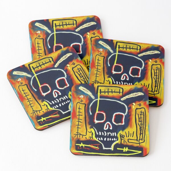 Item preview, Urban Art Skull Nouveau Street Art Graffiti Skull designed and sold by itzbart.