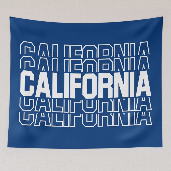 Item preview, California State Repeated Text designed and sold by sweetbelle.