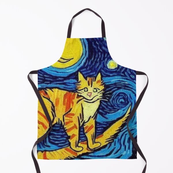Item preview, Cat Van Gogh Style #3 designed and sold by cardia1991.