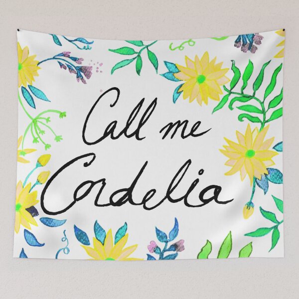 Item preview, Call Me Cordelia - Yellow Flowers designed and sold by Niina  Niskanen.