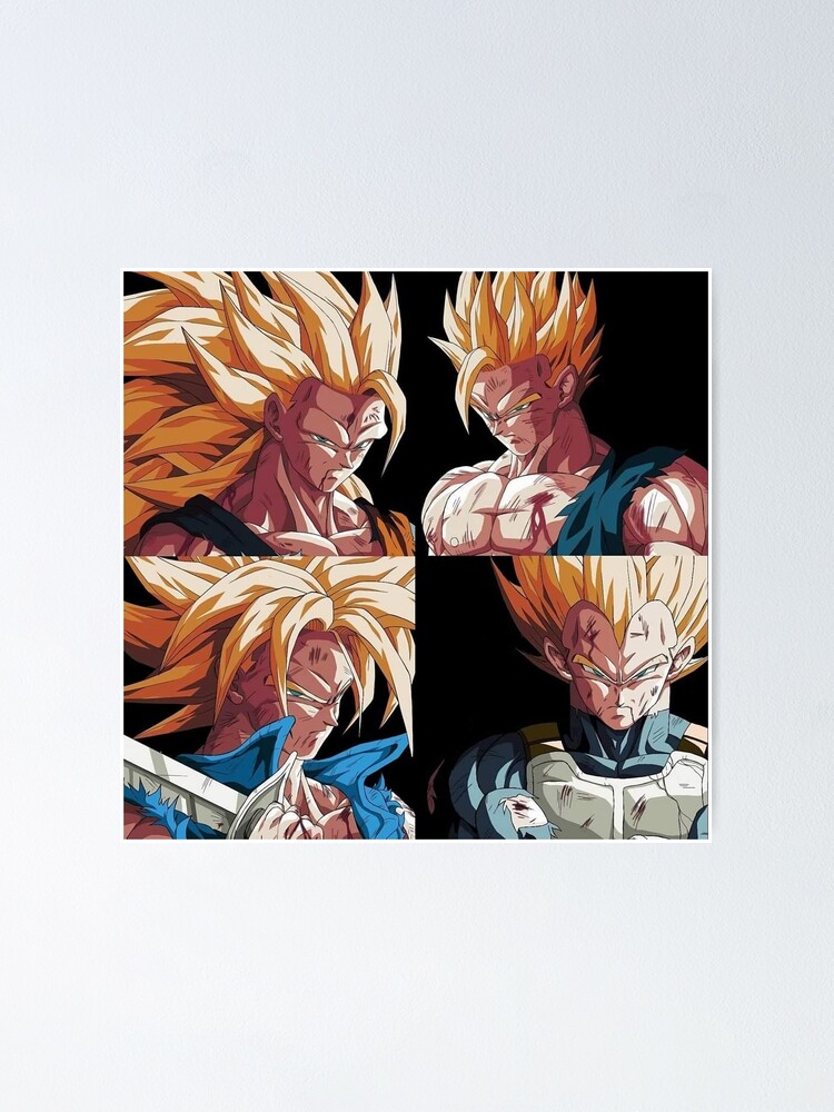 Dragon Ball Z - Cell Saga Classic . Poster for Sale by hoevelehopsa