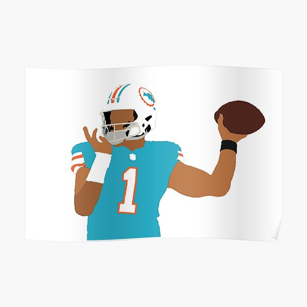 NFL Miami Dolphins - Tua Tagovailoa 20 Poster