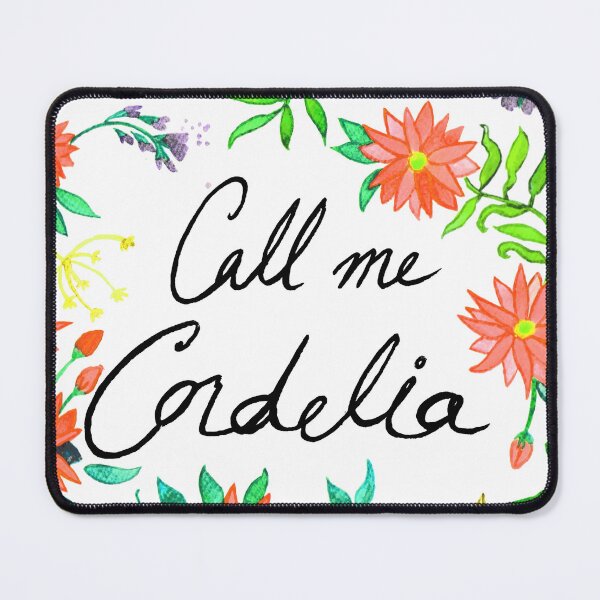Item preview, Call Me Cordelia - Red Flowers designed and sold by Niina Niskanen.