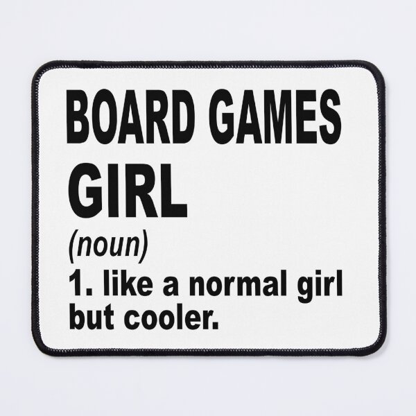 Item preview, Board games Girl Like A Normal Girl But Cooler,Board games Lovers Gift designed and sold by Dogs Geeky⭐⭐⭐⭐⭐.