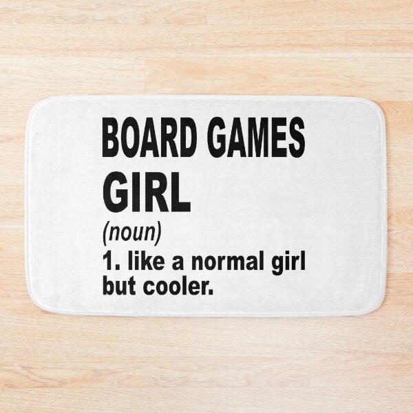 Item preview, Board games Girl Like A Normal Girl But Cooler,Board games Lovers Gift designed and sold by Dogs Geeky⭐⭐⭐⭐⭐.
