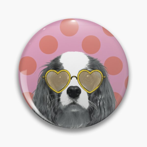 Item preview, Cavalier King Charles Spaniel Retro Art designed and sold by buniaandco.