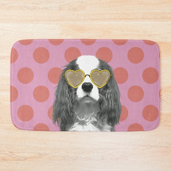 Item preview, Cavalier King Charles Spaniel Retro Art designed and sold by buniaandco.