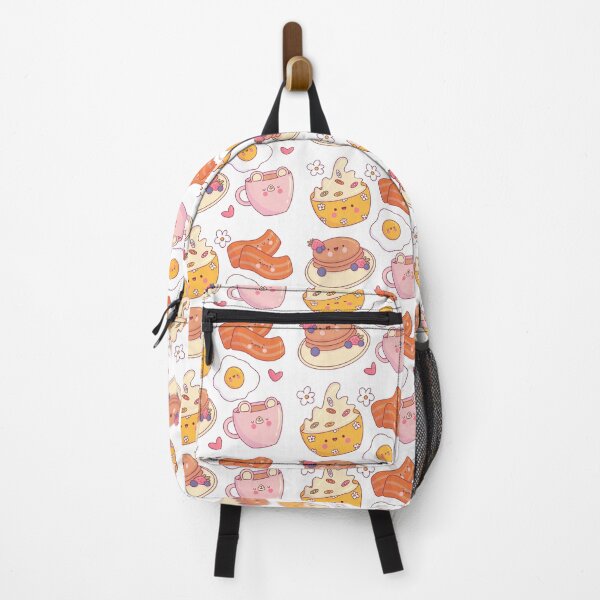 Item preview, Kawaii breakfast,egg,bacon,cereal, pancakes designed and sold by jullypaivadraws.
