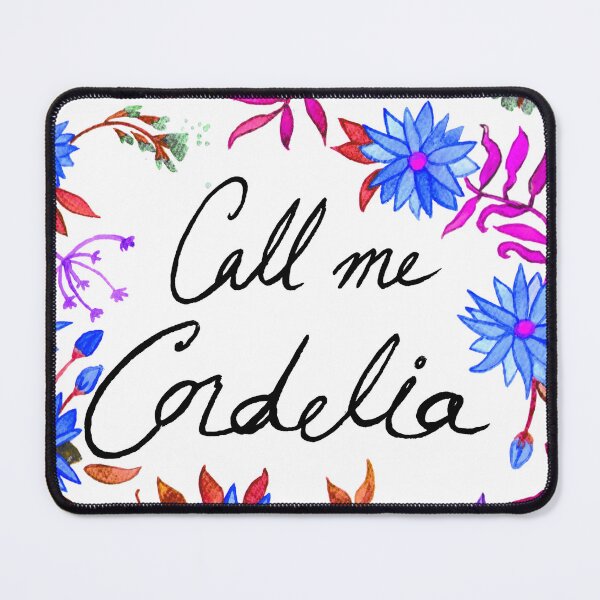 Item preview, Call Me Cordelia - Blue Flowers designed and sold by Niina Niskanen.