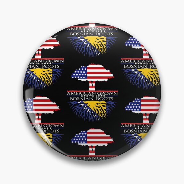 Item preview, Bosnian Roots American Grown Us Bosnia And Herzegovina designed and sold by Melanies16.