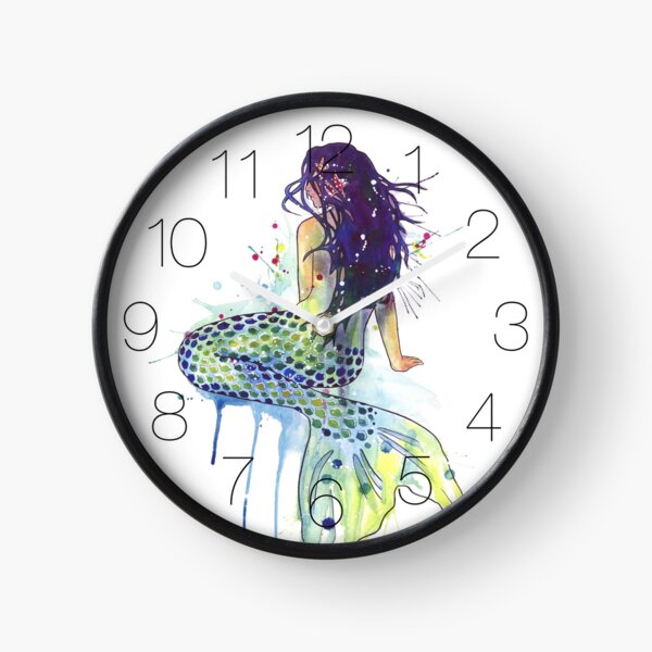 Mermaid Clock