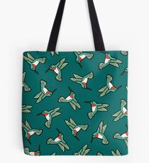 Hummingbird Pattern Tote Bag