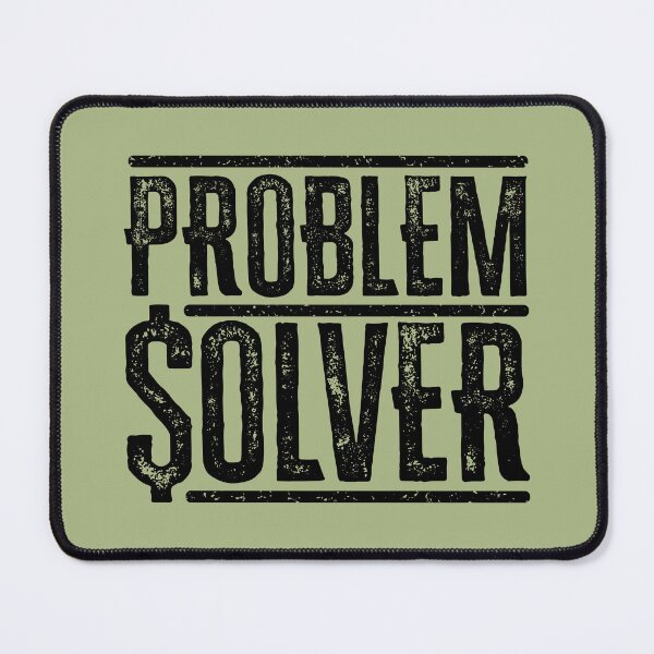 Item preview, Problem Solver: Money - Black designed and sold by Reconocer.