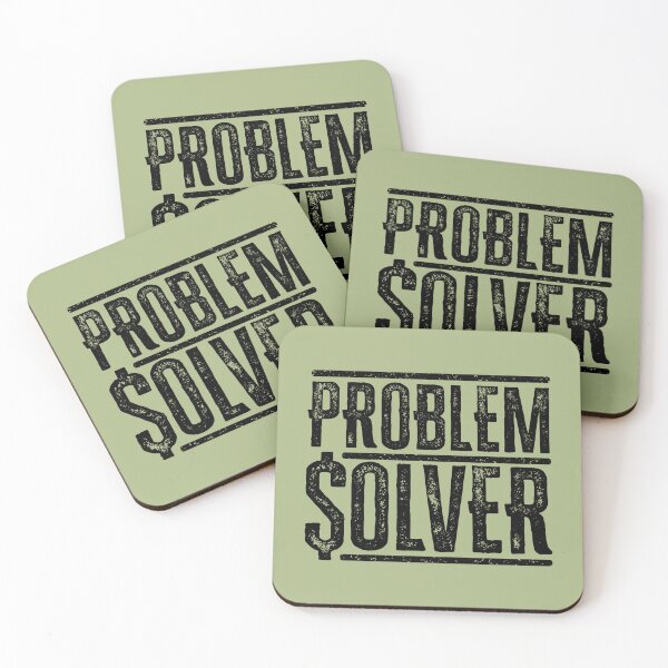 Item preview, Problem Solver: Money - Black designed and sold by Reconocer.