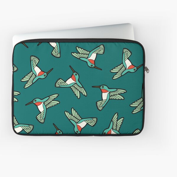 Hummingbird Pattern Laptop Sleeve