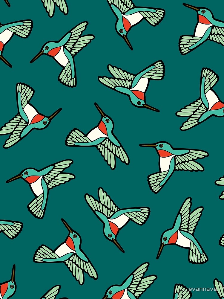 "Hummingbird Pattern " Scarf for Sale by evannave Redbubble
