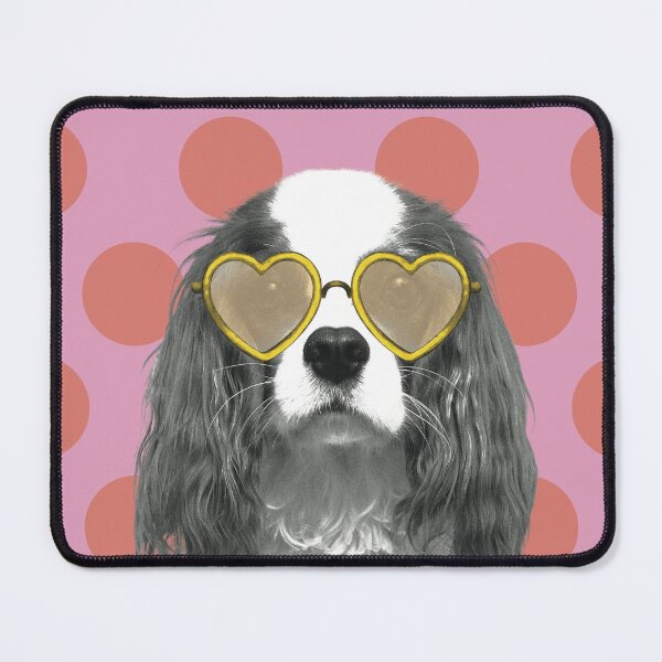Item preview, Cavalier King Charles Spaniel Retro Art designed and sold by buniaandco.
