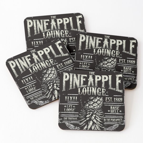 Item preview, Pineapple Lounge Recued Advertising Graphic designed and sold by culturestash.