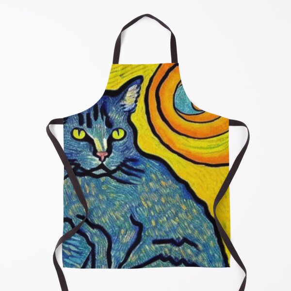 Item preview, Cat Van Gogh Style #5 designed and sold by cardia1991.