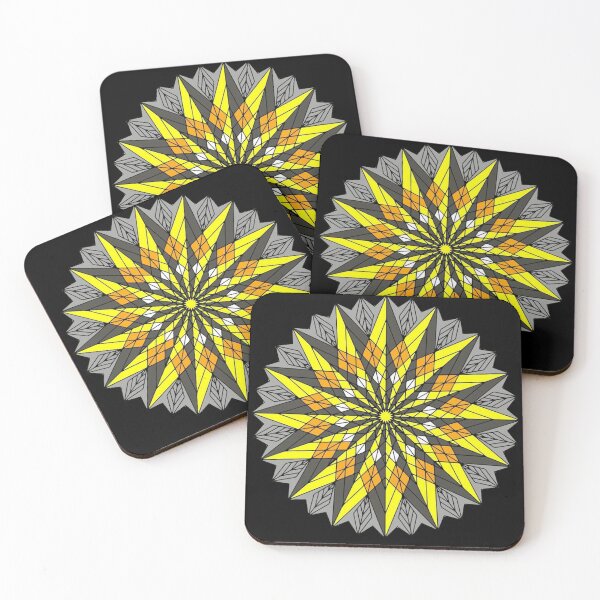 Item preview, Gold and Grey Mandala designed and sold by PurrfectPixels.