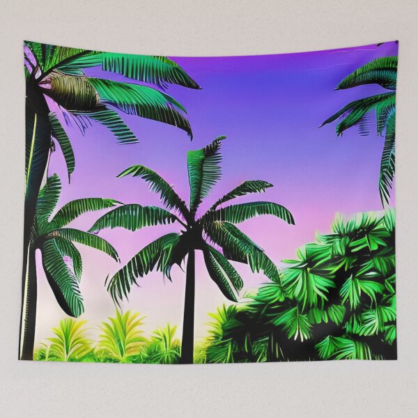 Item preview, Tropical Palm Tree Artwork designed and sold by gramizzia.
