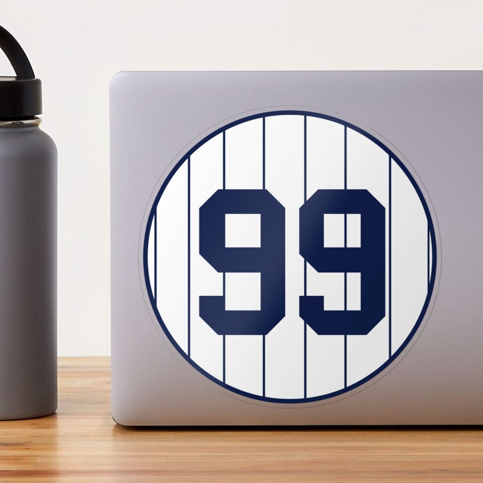 Aaron Judge 99 Sticker - Sticker Graphic - Auto, Wall, Laptop, Cell, Truck Sticker for Windows, Cars, Trucks