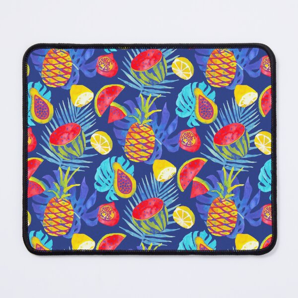 Item preview, Fruits pineapple watermelon lemon papaya designed and sold by Alessandro Remo Mazzoni Remotextiles.