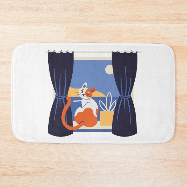 Item preview, Cat on a window sill designed and sold by Ghazal-art.
