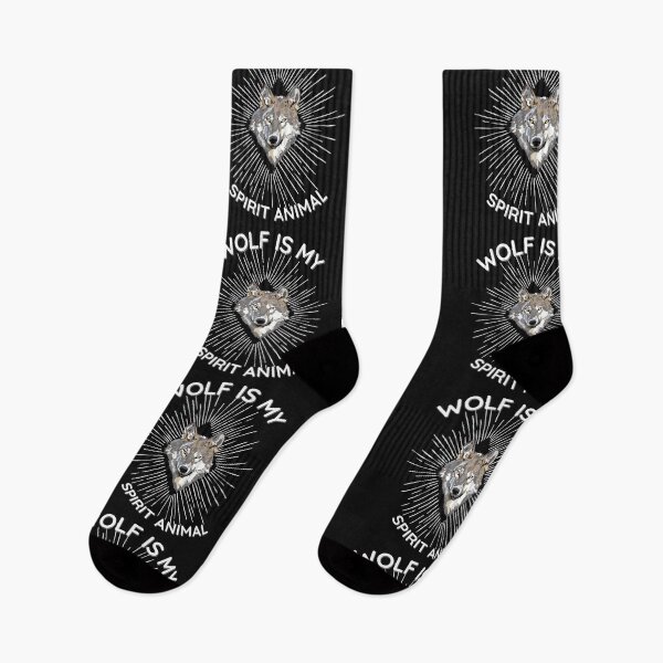 Item preview, Wolf is my spirit animal designed and sold by NikkosDesigns.