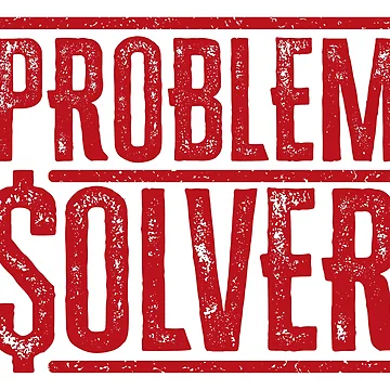 Artwork thumbnail, Problem Solver: Money - Red by Reconocer