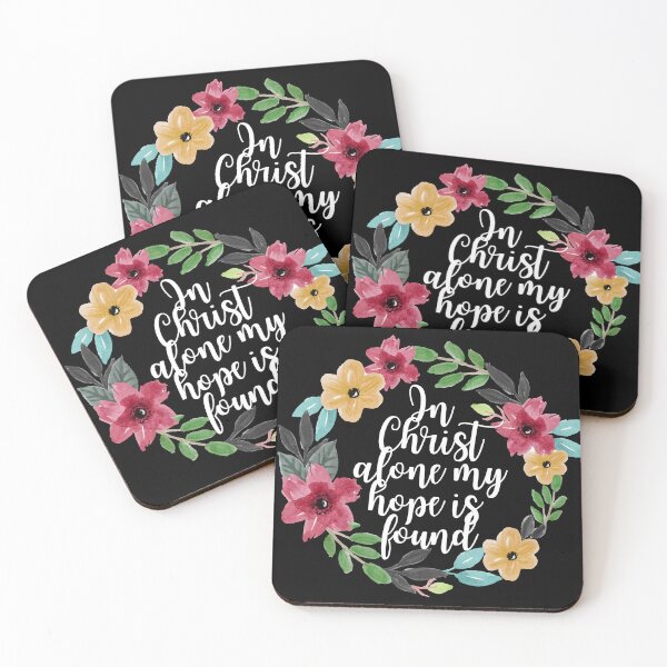 Item preview, In Christ Alone My Hope is Found - Watercolor Flower Crown designed and sold by KarolinaPaz.
