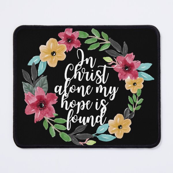 Item preview, In Christ Alone My Hope is Found - Watercolor Flower Crown designed and sold by KarolinaPaz.