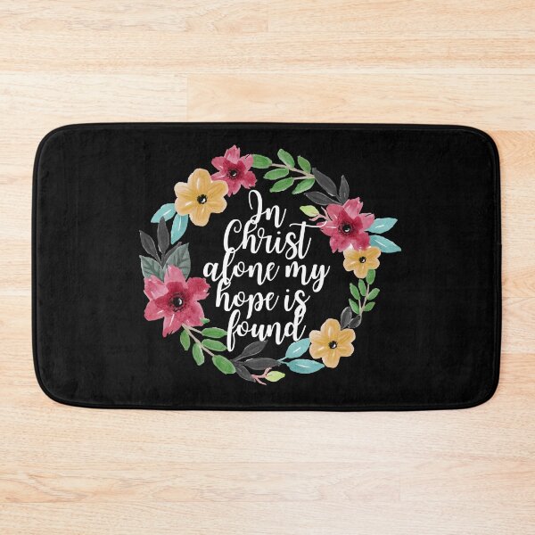 Item preview, In Christ Alone My Hope is Found - Watercolor Flower Crown designed and sold by KarolinaPaz.