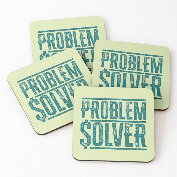 Item preview, Problem Solver: Money - Teal designed and sold by Reconocer.