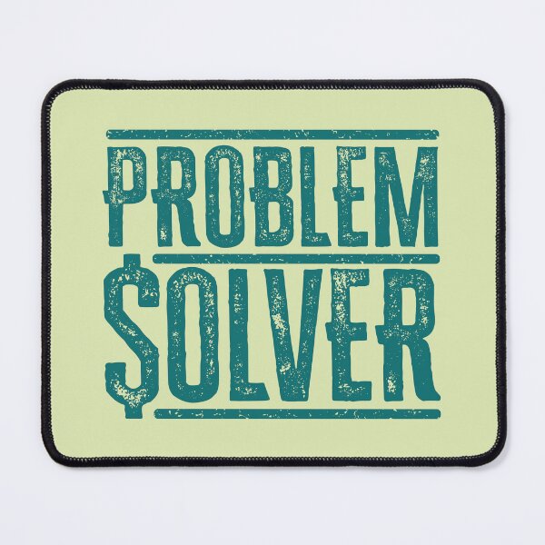 Item preview, Problem Solver: Money - Teal designed and sold by Reconocer.