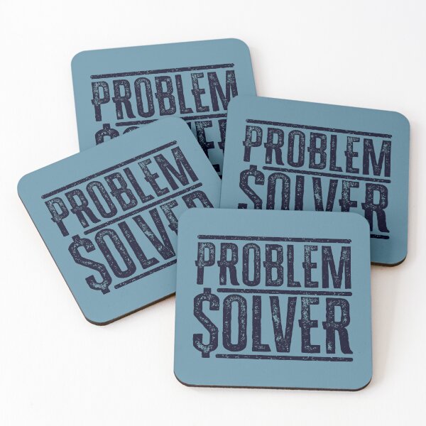 Item preview, Problem Solver: Money - Navy designed and sold by Reconocer.