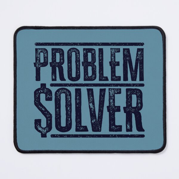 Item preview, Problem Solver: Money - Navy designed and sold by Reconocer.