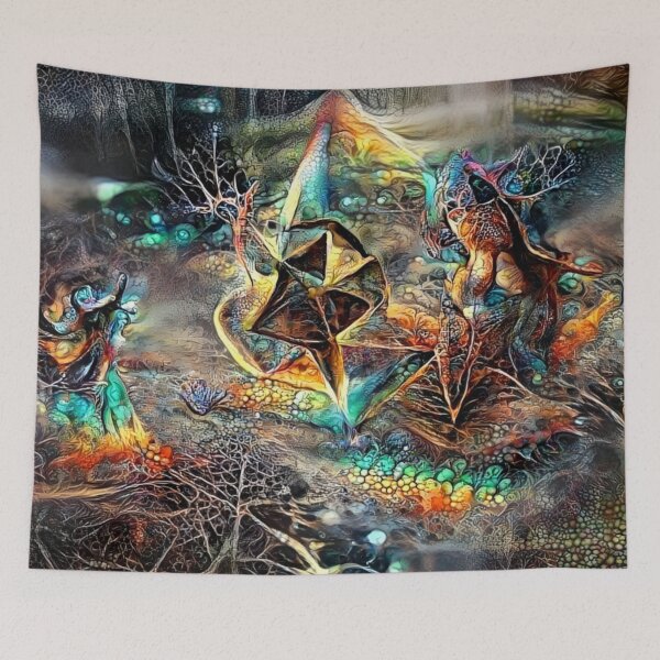 Item preview, Mystical Merkaba designed and sold by Rumrabbit82.
